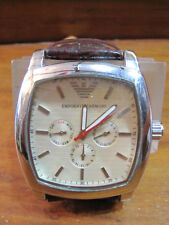 EMPORIO ARMANI WATCH AUTOMATIC - OROLOGIO DA POLSO - STAINLESS STEEL - SQUARE