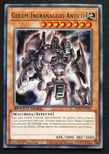 Golem ingranaggio antico - golem,