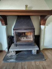 inserto camino a legna ventilato