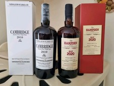 Rum The Hampden HLCF 2020  Begnoni + Cambridge 2010 STCE No Caroni Appleton