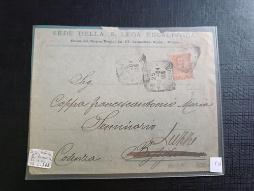 Regno perfin 1904 sede - perfin, s