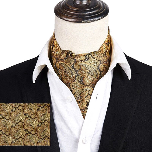 Cravatta uomo classica ascot - uomo,