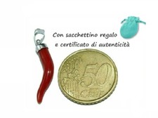 Ciondolo Cornetto di Corallo
