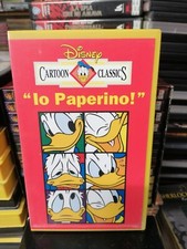 "Io Paperino!"-Disney-VHS no dvd-originale-videocassetta