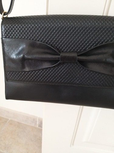 Borsa pelle nera - borsa, in