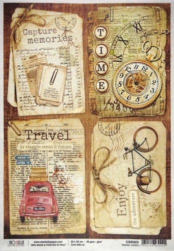 Carta riso decoupage - carta, di