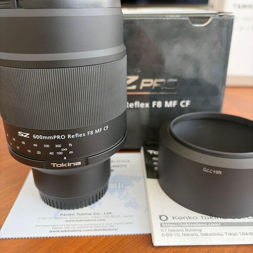 Tokina 600mm pro reflex f8 - tokina,