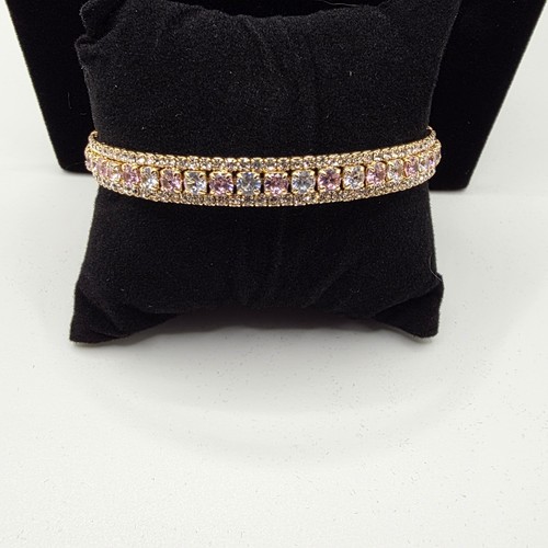 Bracciale cerniera tripla fila - bracciale,