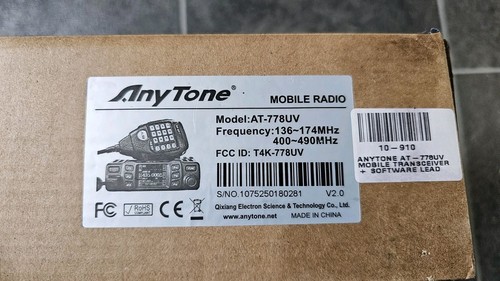 Anytone 778uv autoradio - at-778uv,