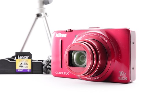 Nikon coolpix s9300 red mini - coolpix,