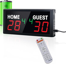 Tabellone Segnapunti Digitale, Tabellone Segnapunti Sportivo Con Telecomando 6 C