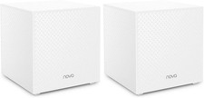 Tenda Nova MW12 WLAN Mesh-System AC2100 Tri-Band (6X Gigabit-Ports, 400m² WLAN-A