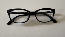 Occhiali da vista Rx-able PRADA VPR 13V 1AB-1O1 53-17 145 nero lucido montatura occhio di gatto