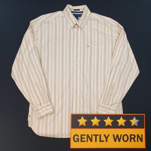 Camicia tommy hilfiger righe - tommy, a