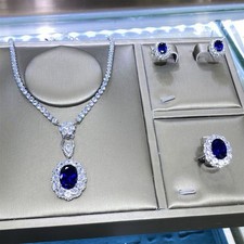 Set collana e orecchini fede