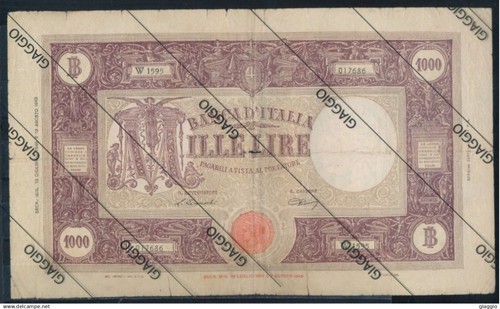 Italia 1000 lire - °°°,
