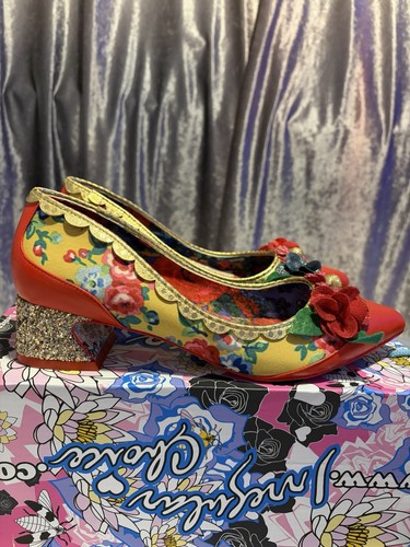 Tacchi bassi glitterati