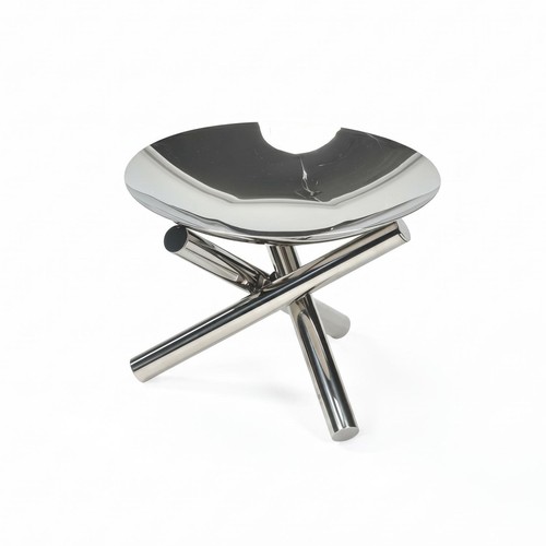Vassoio rotondo acciaio inox - vassoio,