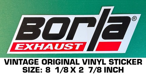 Borla exhaust vintage - borla,