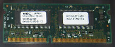 64MB NEC SDRAM 100MHz PC-100 SO-DIMM 144 poli CL2 MC-458CB641ES-A80 3,3 V