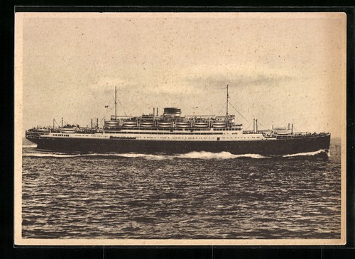 Cartolina nave passeggeri