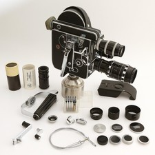 Fotocamera pellicola Paillard Bolex H16 REX 16mm n.164516 con Cine-Xenon 1,4/25 + Yvar 75