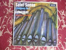 Decca SXL 6027 WBG ED1 Saint Saens Sym. No 3 Ansermet NM