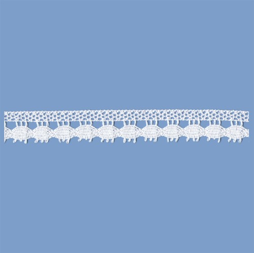 Merletto cotone bianco - cotone,