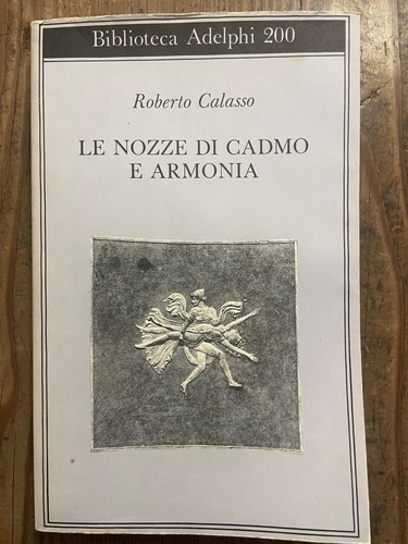 Roberto calasso nozze di - roberto, le