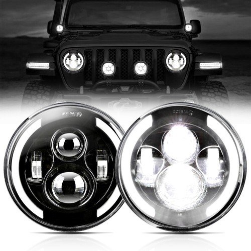 Faro proiettore led tondo 2 - faro, 7"