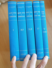 DIRITTO CIVILE E COMMERCIALE - FRANCESCO GALGANO - 5 VOLL. - CEDAM - 1993