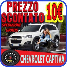 Ruotino Di Scorta Per Chevrolet Captiva Con Misura Da 17 5Fori Kit Ruota Gomma p