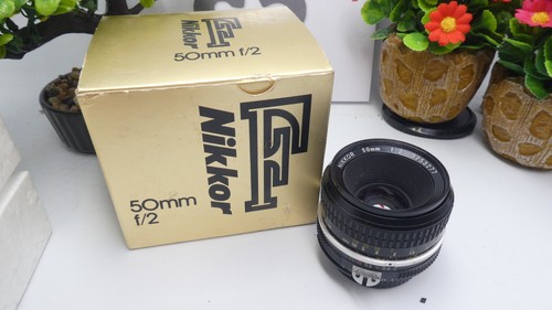 Nikon nikkor 50mm - 50mm, f/2