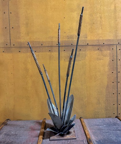 Scultura ferro industrial - scultura,
