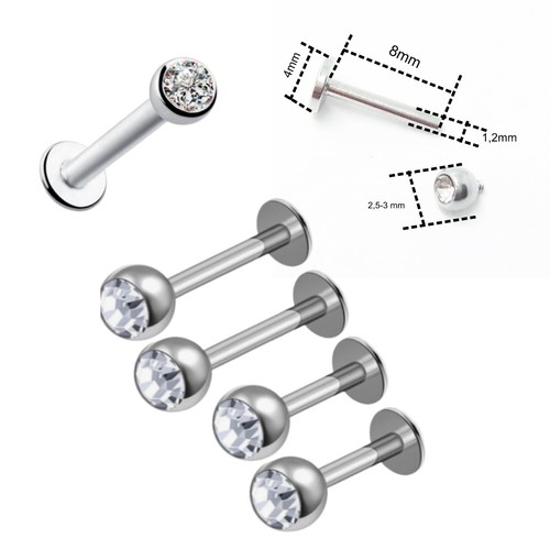 Piercing labbra brillantino - piercing,