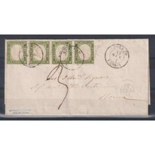 SARDEGNA 1859 STRISCIA 5