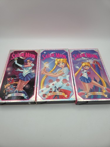 Sailor moon vhs tapes lot - vhs,