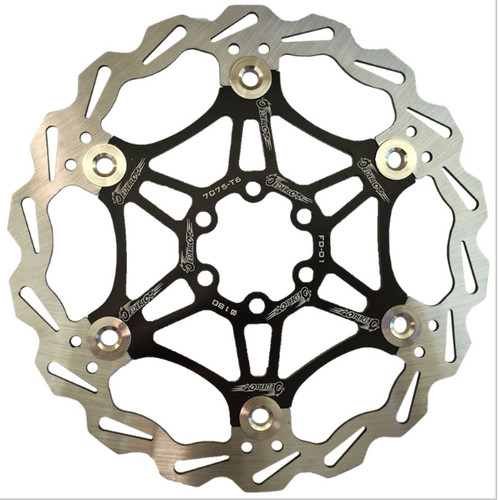 Disco freno mtb inox 180mm - 180mm, 6