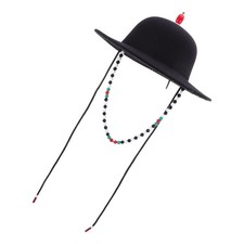 Cappello Larga Della Dinastia Ming Costume Storico Cilindro Gotico