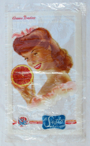 Velina cellophane per - velina, in