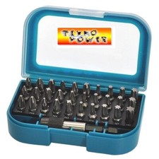 KIT INSERTI GIRAVITE CACCIAVITI X TRAPANO E AVVITATORE 30 PEZZI + PORTA INSERTI-