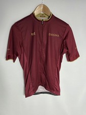 Maglia ciclismo Milltag Enigma full zip | Uomo | Borgogna/Oro | Medium |