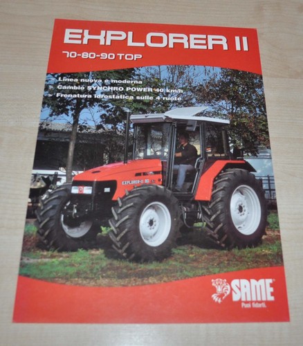 Brochure depliant macchine