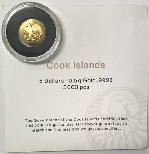 2024 isole cook cinque - isole, $5