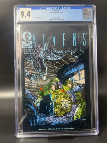 Aliens cgc 1 - #1, stampa