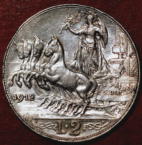 Italy lire 1912 - italy,
