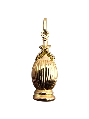 Charm bottiglia chianti - chianti, oro