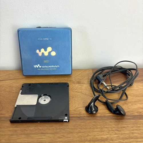 Lettore minidisc walkman - minidisc, sony