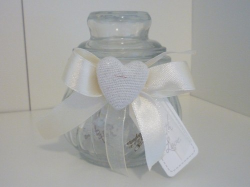 Barattolo rigat portaconfetti - ,