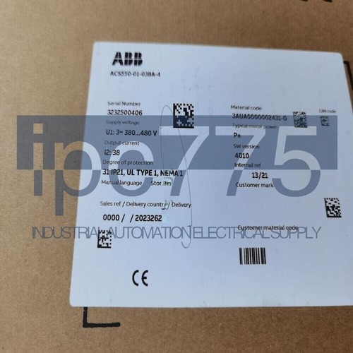 Acs550 038a 15kw nuovo in - acs550-01-038a-4,